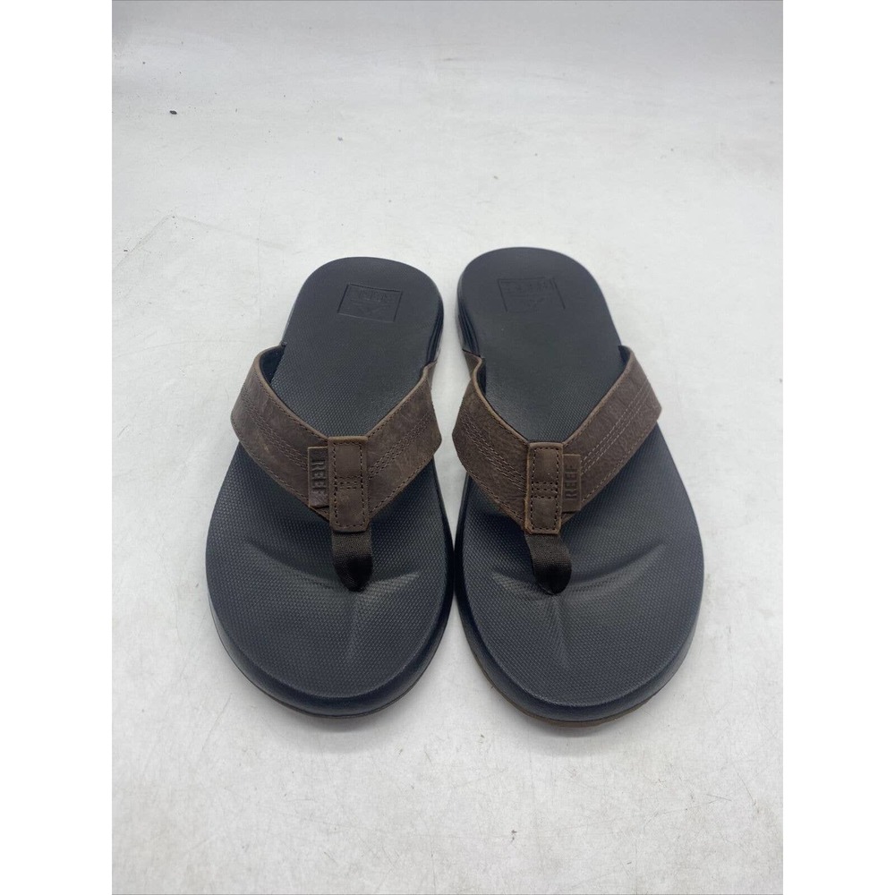 Size 9 Reef Men's Santa Ana Flip Flop Sandals Black B29